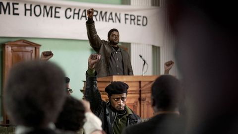 Lakeith Stanfield and Daniel Kaluuya appear in Judas and the Black Messiah by Shaka King