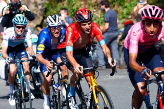 Damiano Caruso stage 19 at the Giro d'Itaila