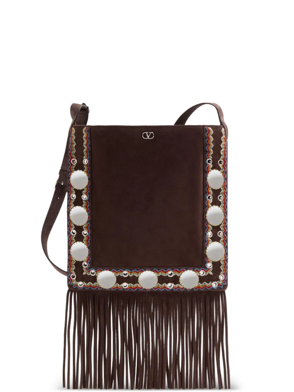 Valentino Garavani Nellc&amp;ocirc;te Fringed Cross Body Bag | One Size
