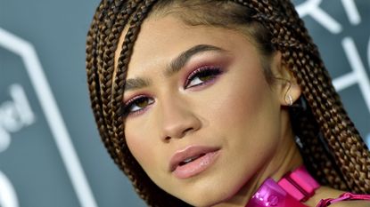 SANTA MONICA, CALIFORNIA - JANUARY 12: Zendaya attends the 25th Annual Critics' Choice Awards at Barker Hangar on January 12, 2020 in Santa Monica, California. (Photo by Axelle/Bauer-Griffin/FilmMagic)