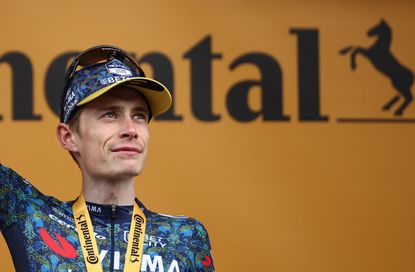 Jonas Vingegaard after stage 11 of the Tour de France