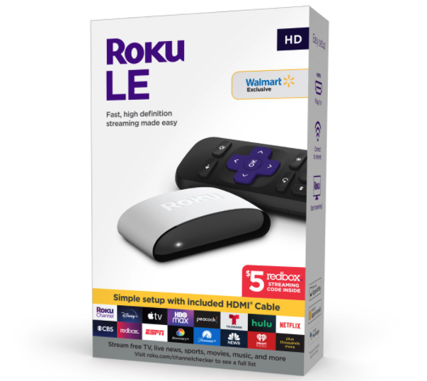 The Roku LE box