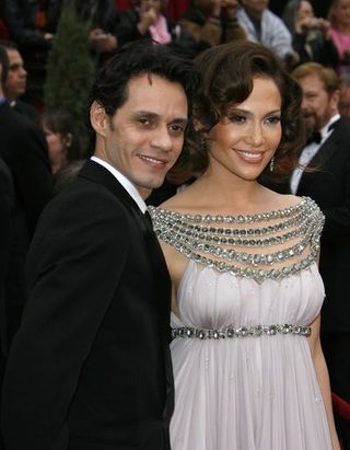 marc anthony and jennifer lopez during the 79th annual academy awards arrivals at kodak theatre in los angeles, california, united states photo by steve granitzwireimage