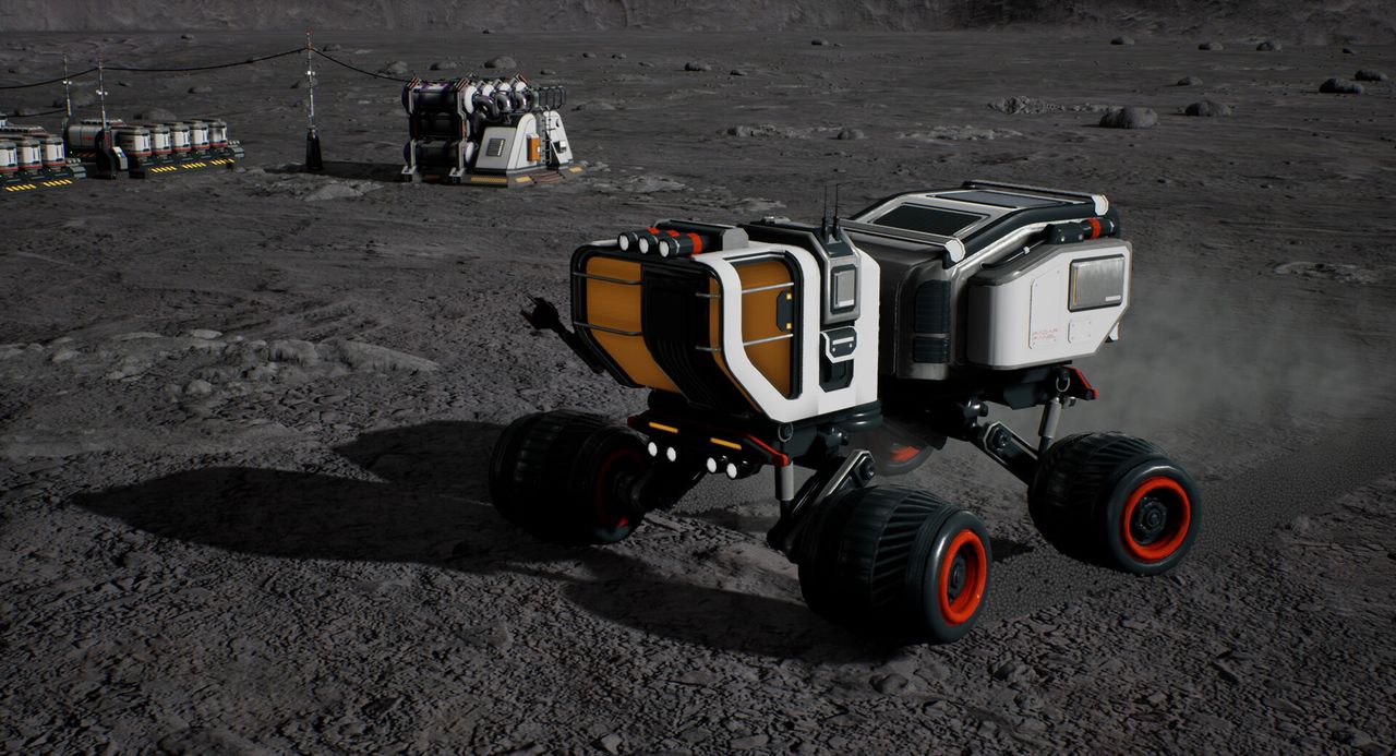 Image from lunar colony game The Crust