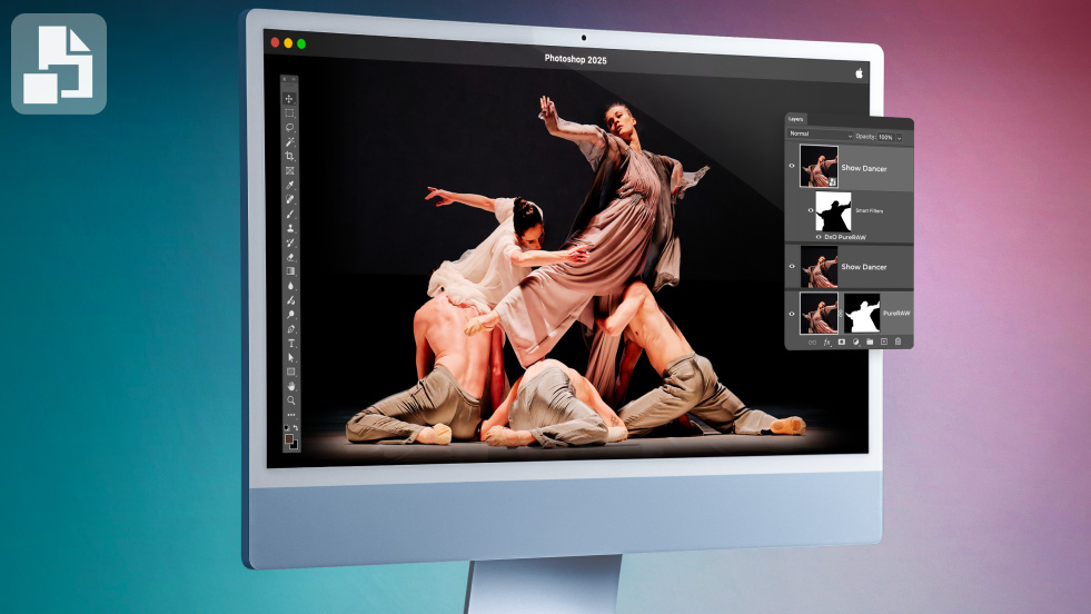 DxO PureRAW 5 Photoshop workflow screenshot