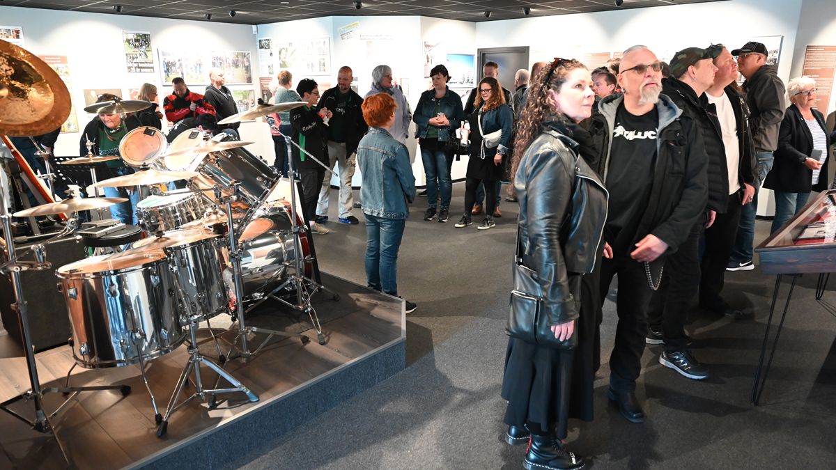 Cliff Burton Museum in Laganland, Sweden.