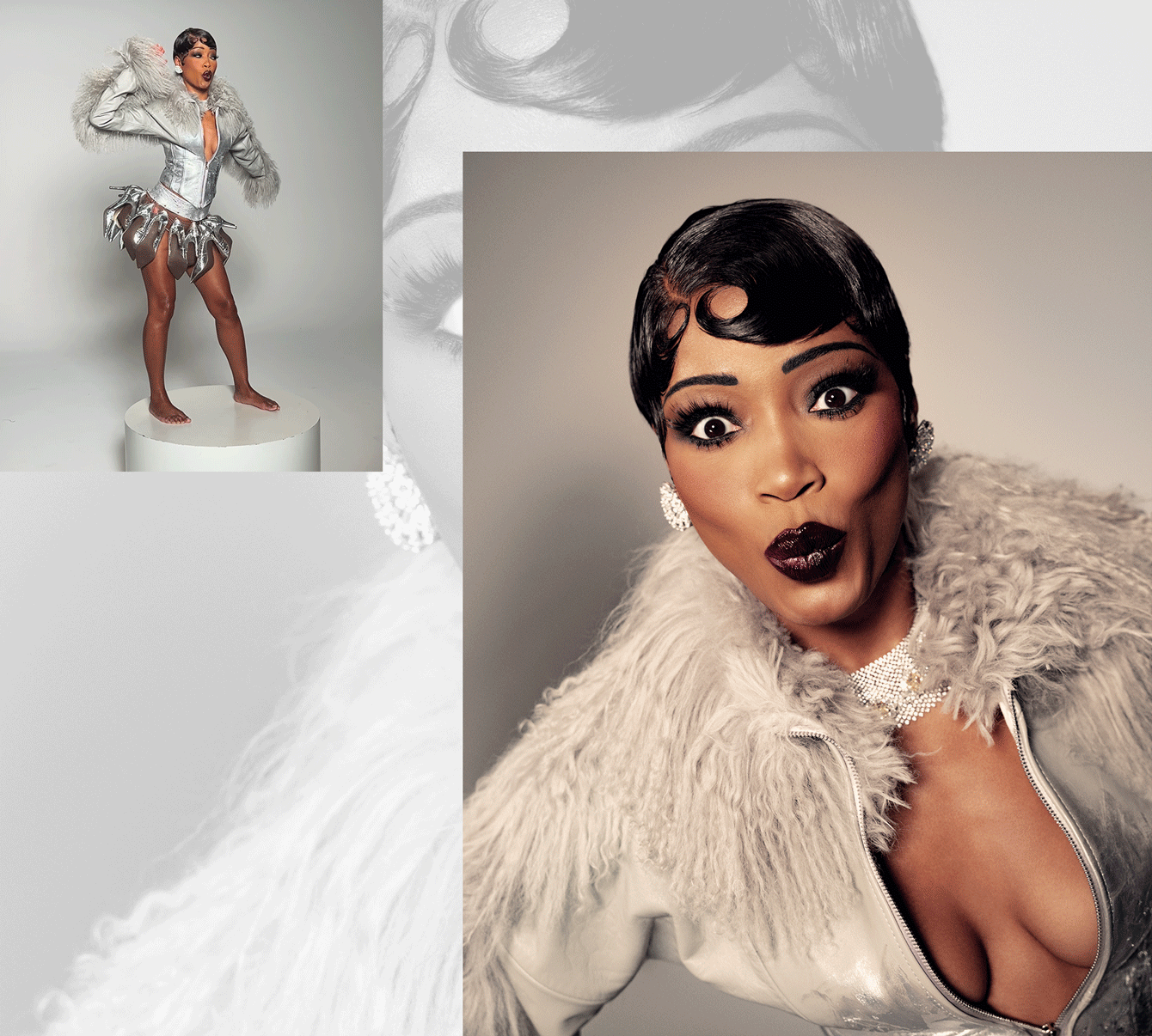 Keke Palmer Josephine Baker beauty inspiration who what wear cover