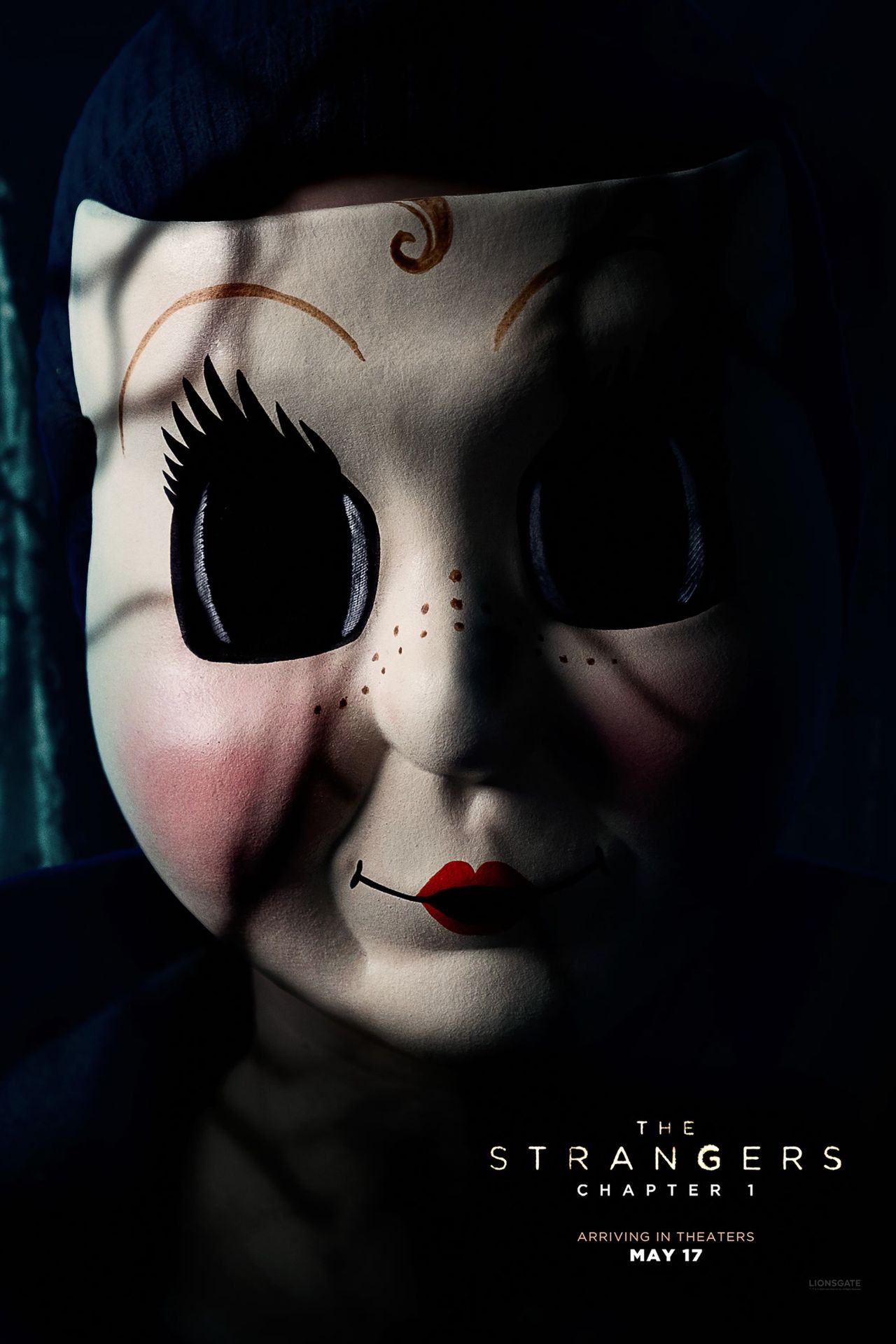 Promo image of the masked characters from The Strangers: Chapter 1