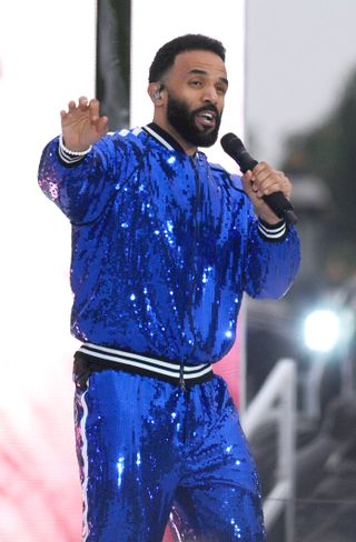 Craig David performed at the Platinum Jubilee Party at the Palace