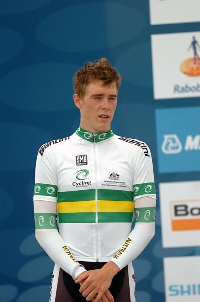 U23 time trial silver medalist Rohan Dennis (Australia)