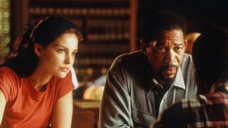 Ashley Judd and Morgan Freeman in Kiss the Girls