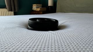 Testing the pressure relief of the ErgoFlex 5G mattress using a couple of 2.5KG weights