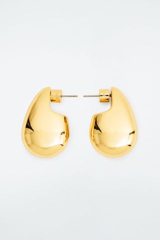 Oversized Chunky Droplet Earrings