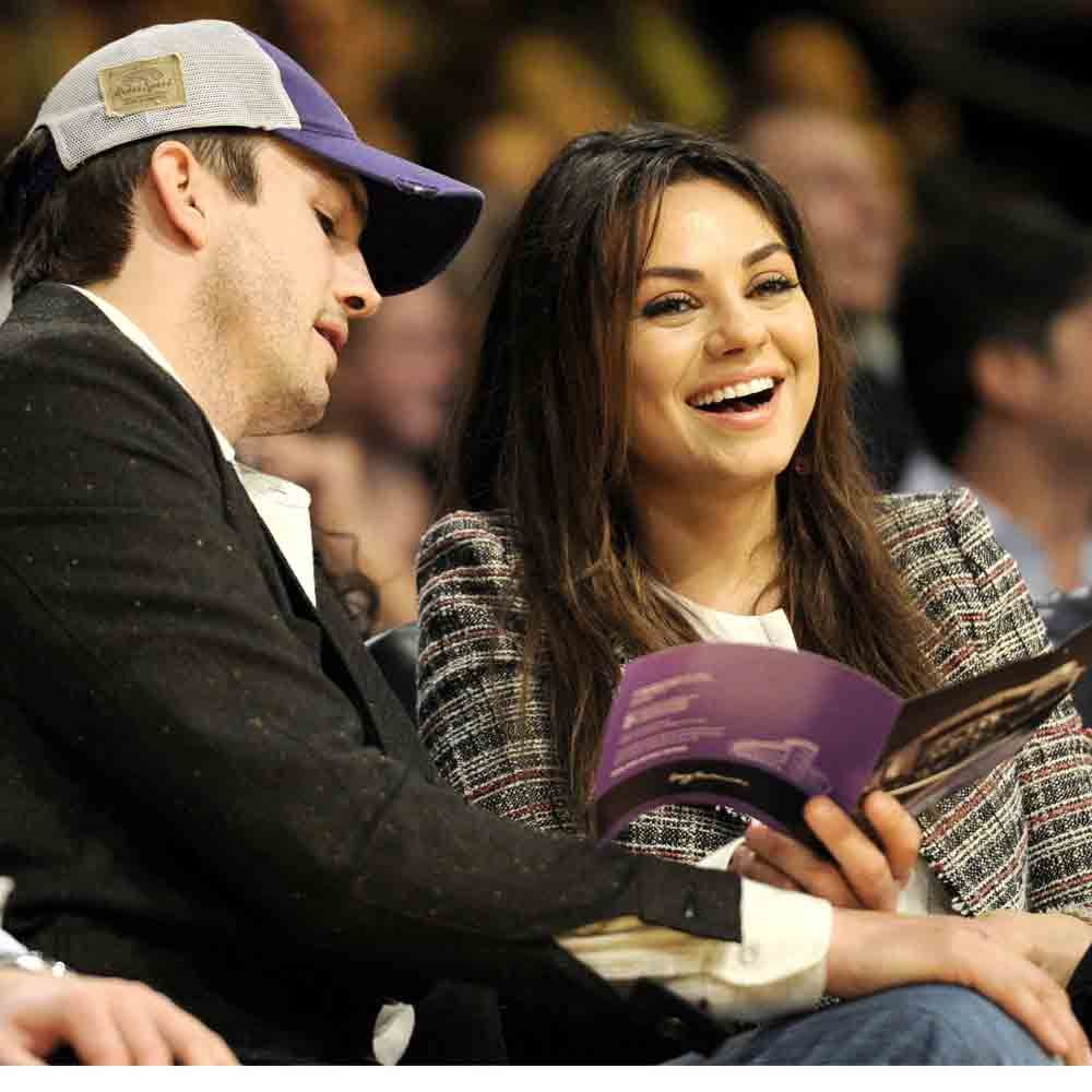 Mila Kunis and Ashton Kutcher