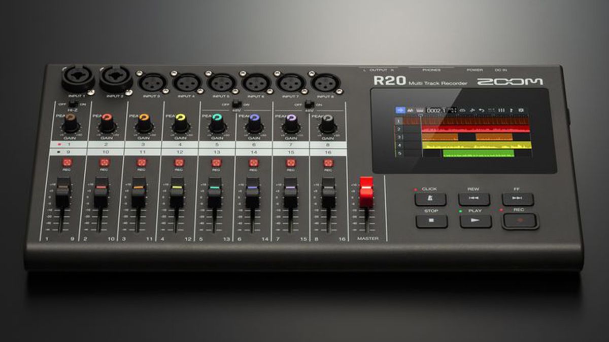 Zoom’s R20 looks more like a standalone touchscreen DAW than a multitrack recorder MusicRadar