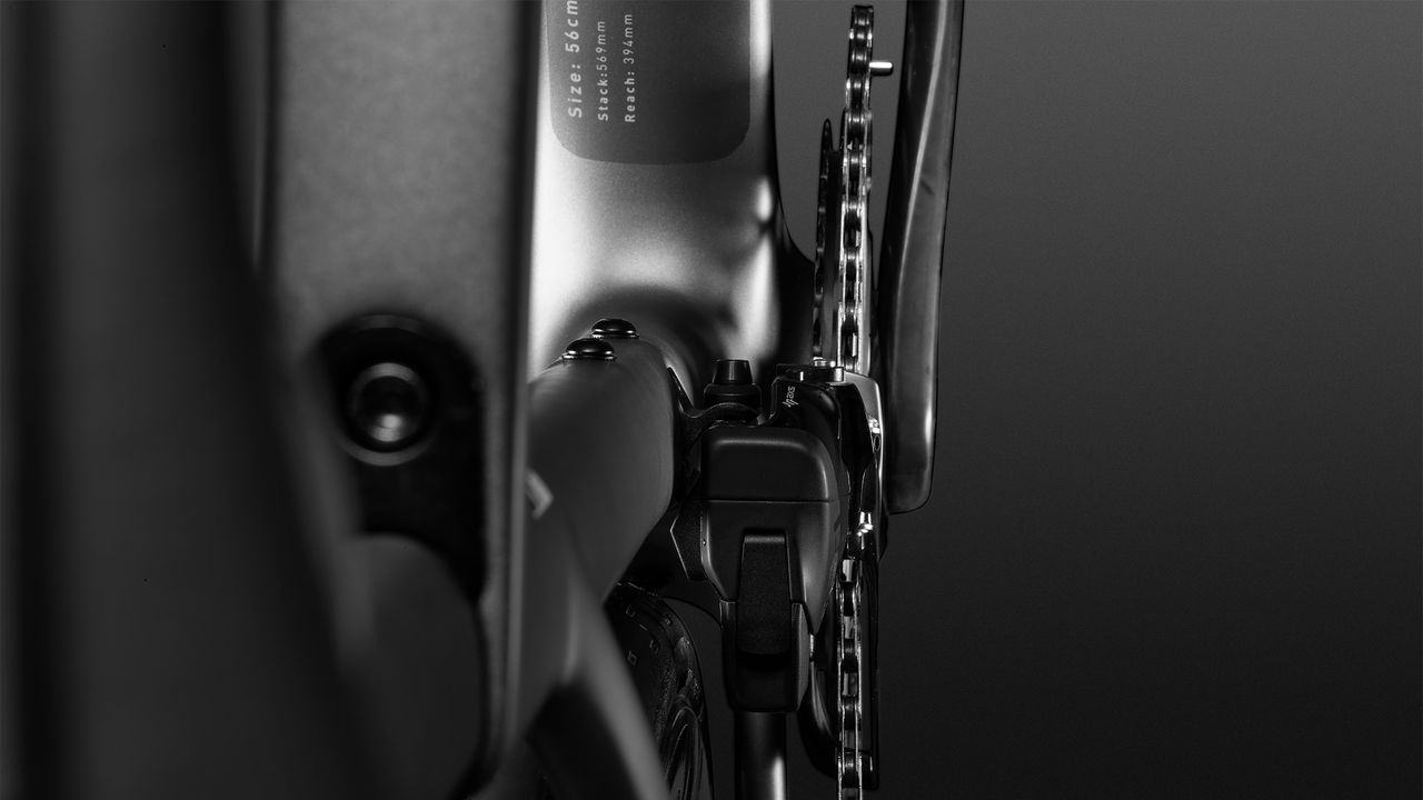 Enve Melee Road bike on a studio backdrop