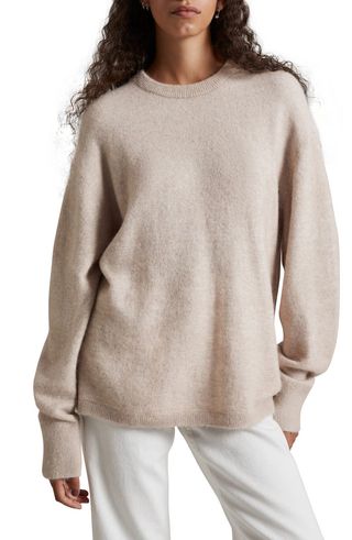 Alpaca Blend Crewneck Sweater