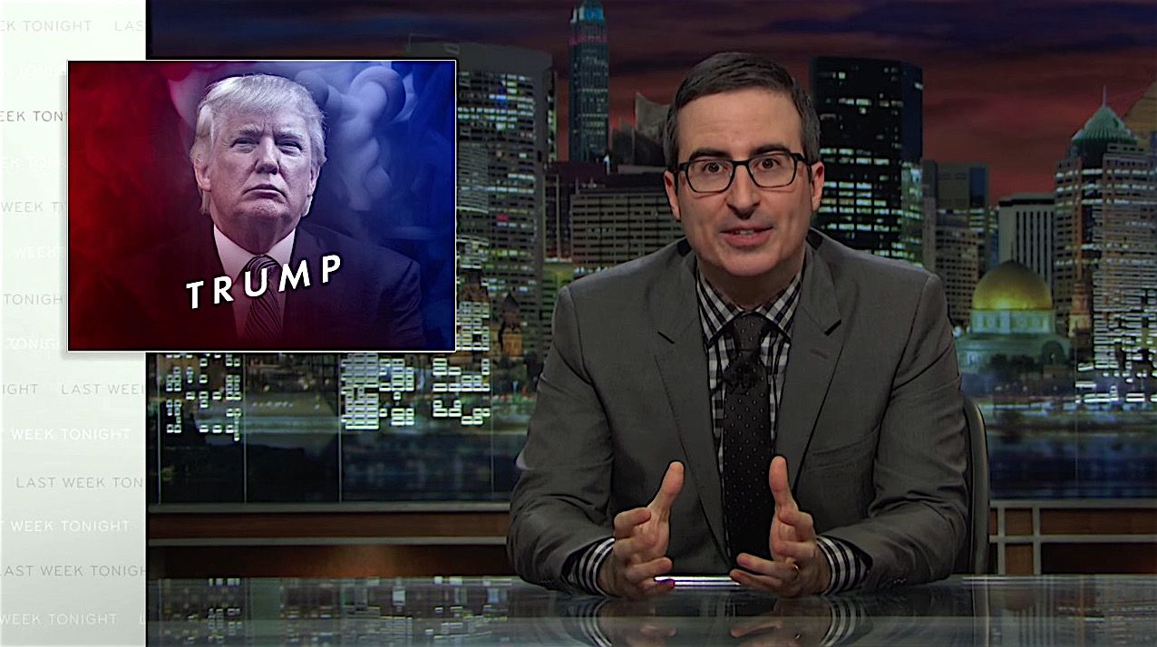 John Oliver takes on Donald Trump