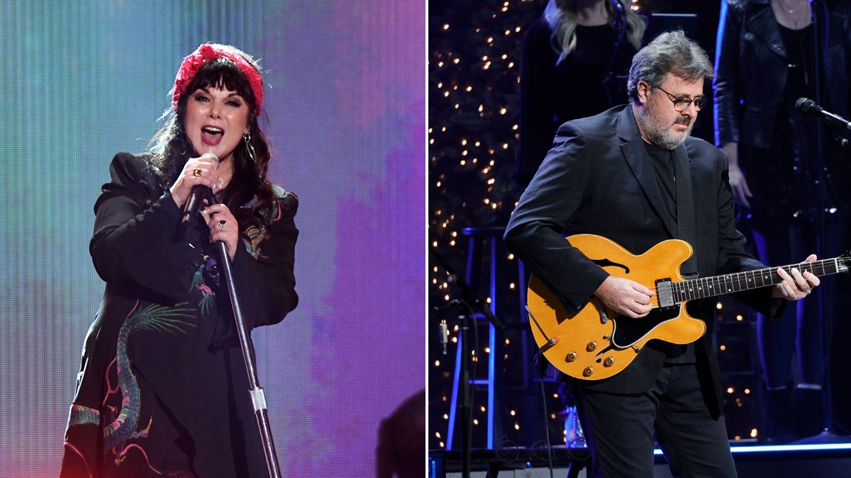 Ann Wilson and Vince Gill