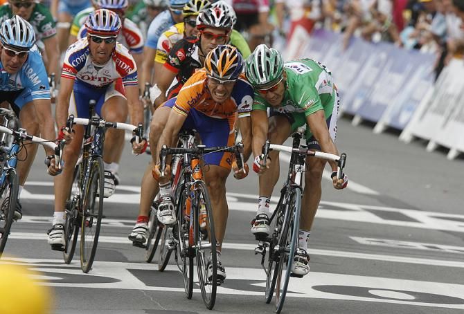 McEwen and Freire clash in the 2006 Tour
