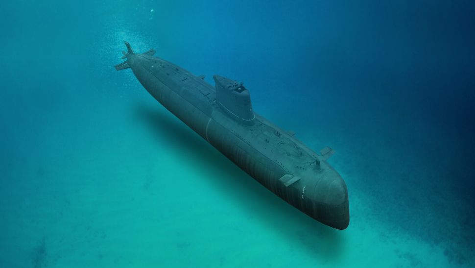 underwater submarine