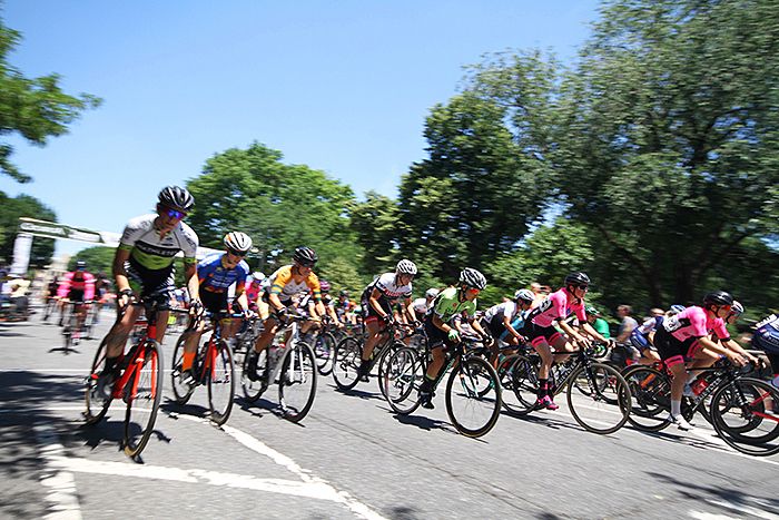 Still early, but the women start to mark each other
