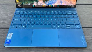 The keyboard on the Lenovo Yoga Slim 9i