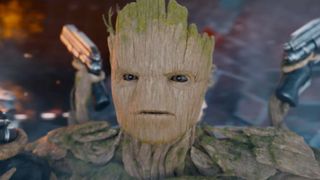 "We'll all fly away together, one last time," says Rocket during the emotional first Guardians of the Galaxy 3 trailer 