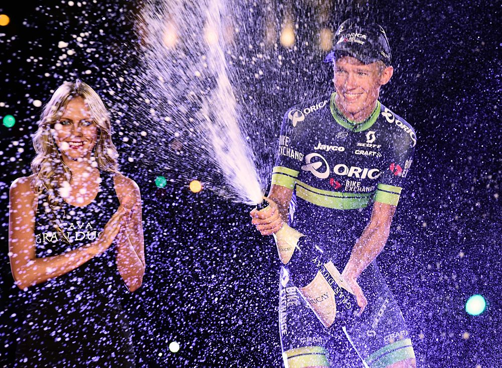 Stage 21 winner Magnus Cort (Orica-BikeExchange)