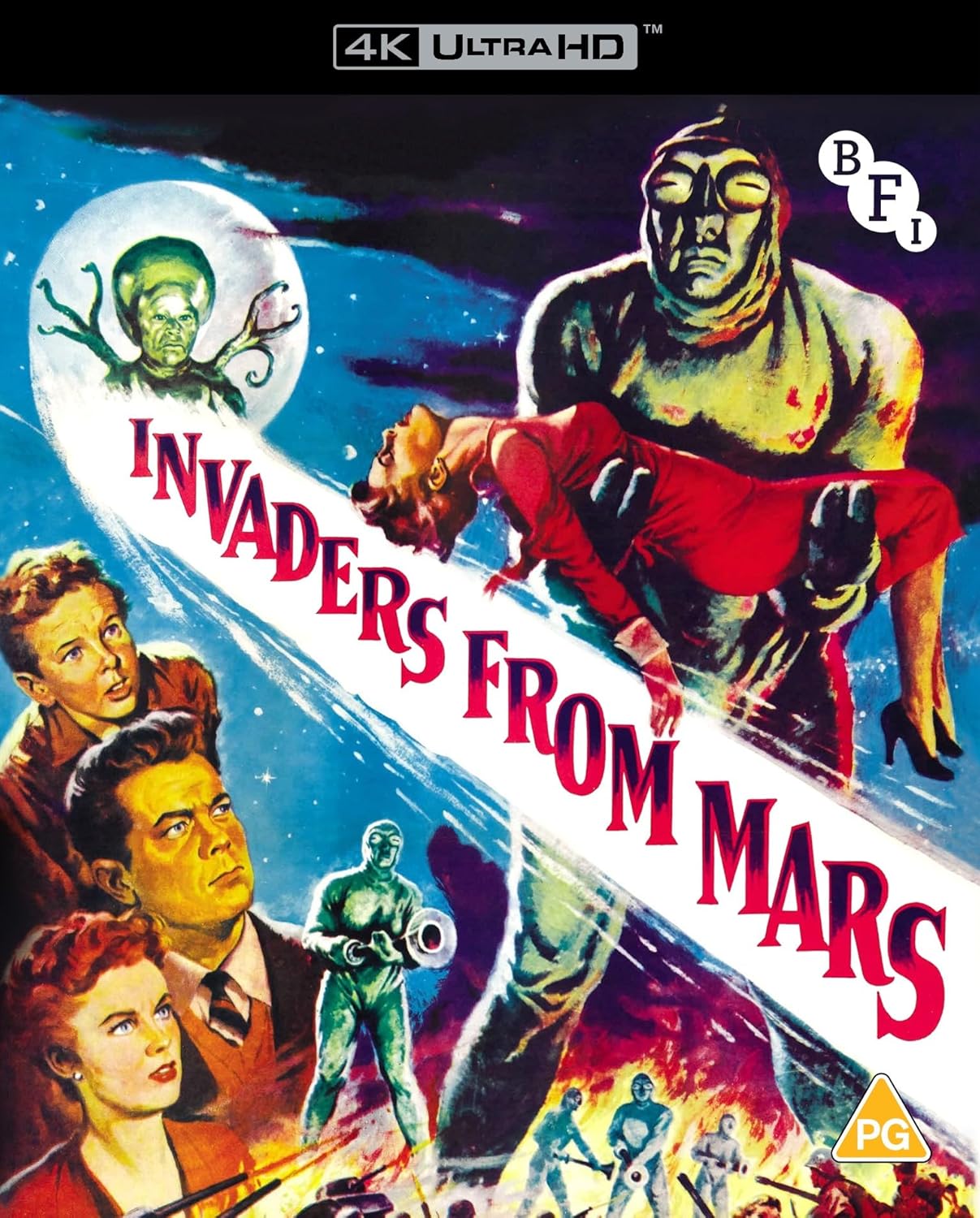 Invaders From Mars 4K चे कव्हर रिलीज.