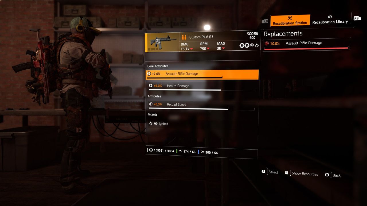 Division 2 New Recal Library