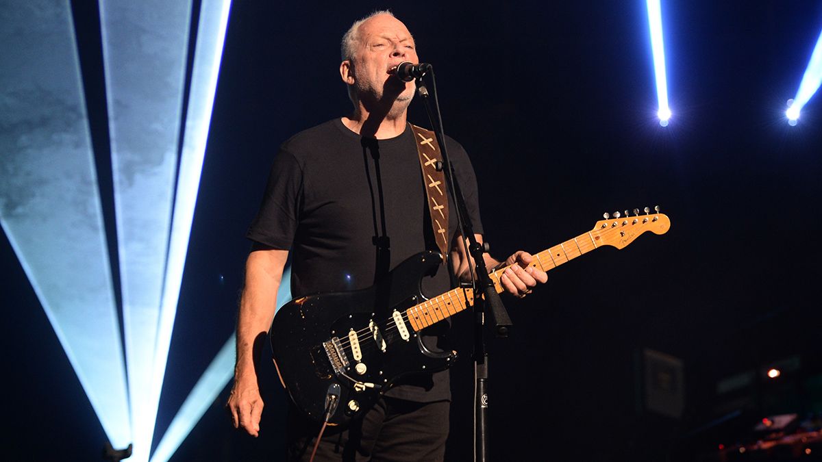 David Gilmour performs at the Royal Albert Hall