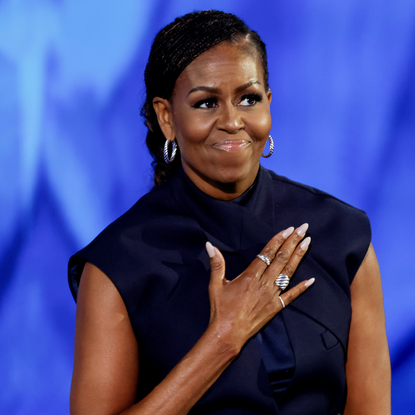 michelle obama speaks at the 2024 democratic national convention