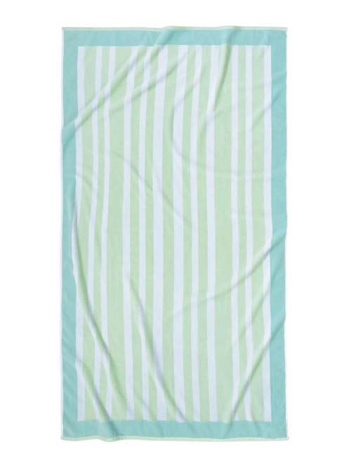 Frame Stripe Cotton Beach Towel, 40" x 70"