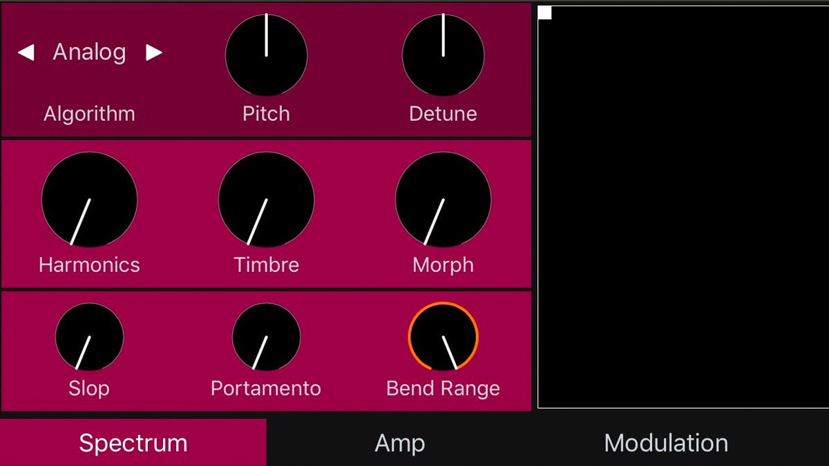 Burns Audio Spectrum