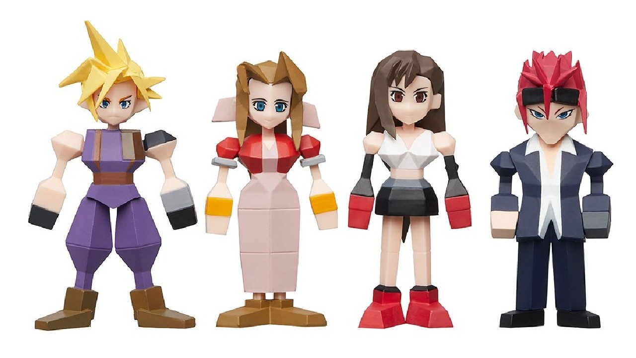 Get Your Fave Final Fantasy 7 Characters As Polygon Figures Gamesradar