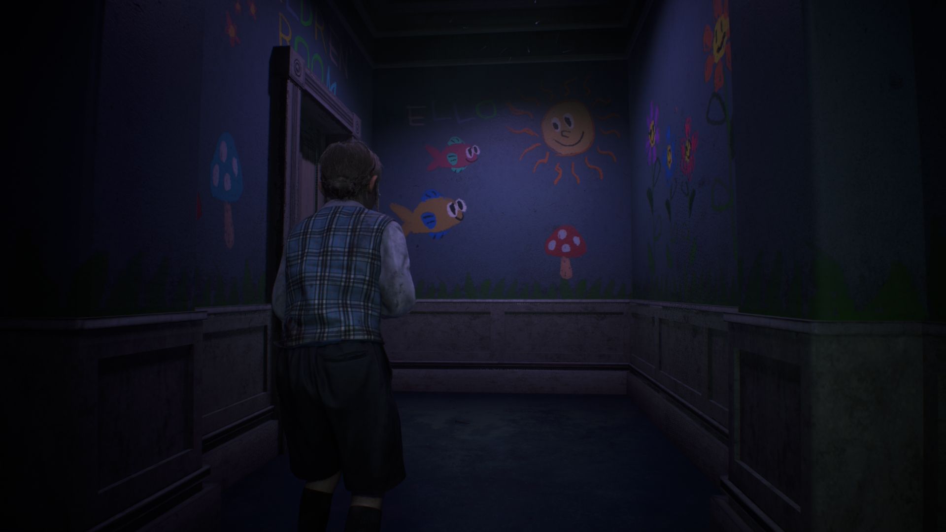Sherry creeps forward in Resident Evil 2 remake on Nintendo Switch 2