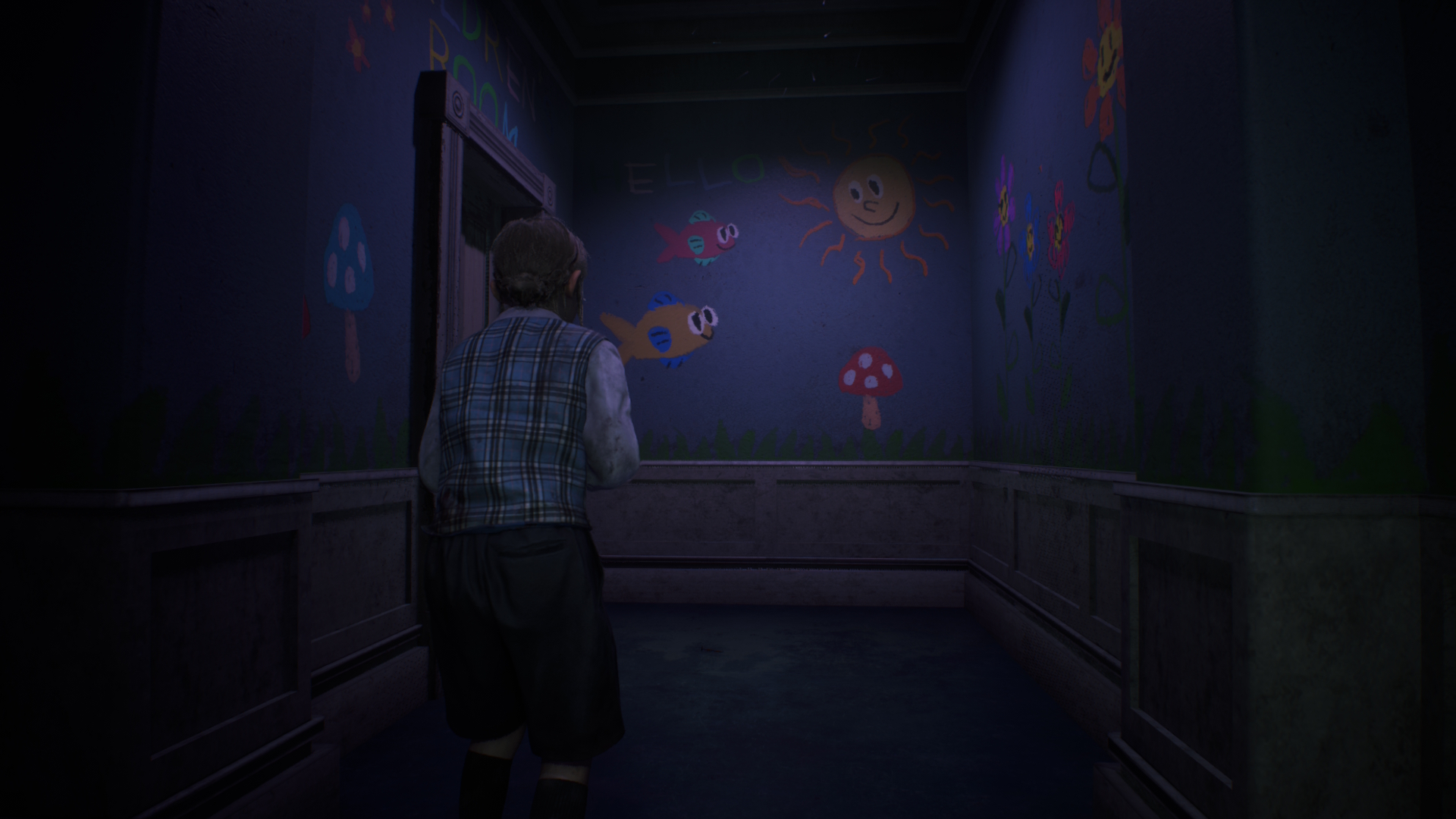 Sherry creeps forward in Resident Evil 2 remake on Nintendo Switch 2