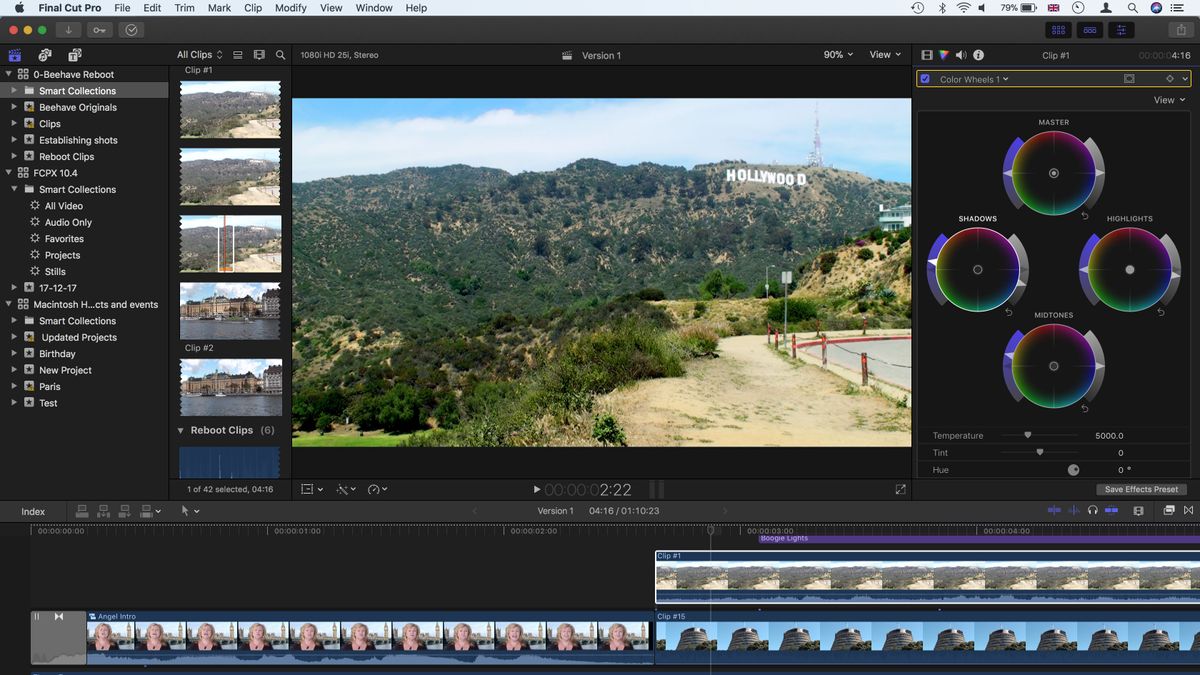 getting started with my first project in final cut pro x 10.3.4