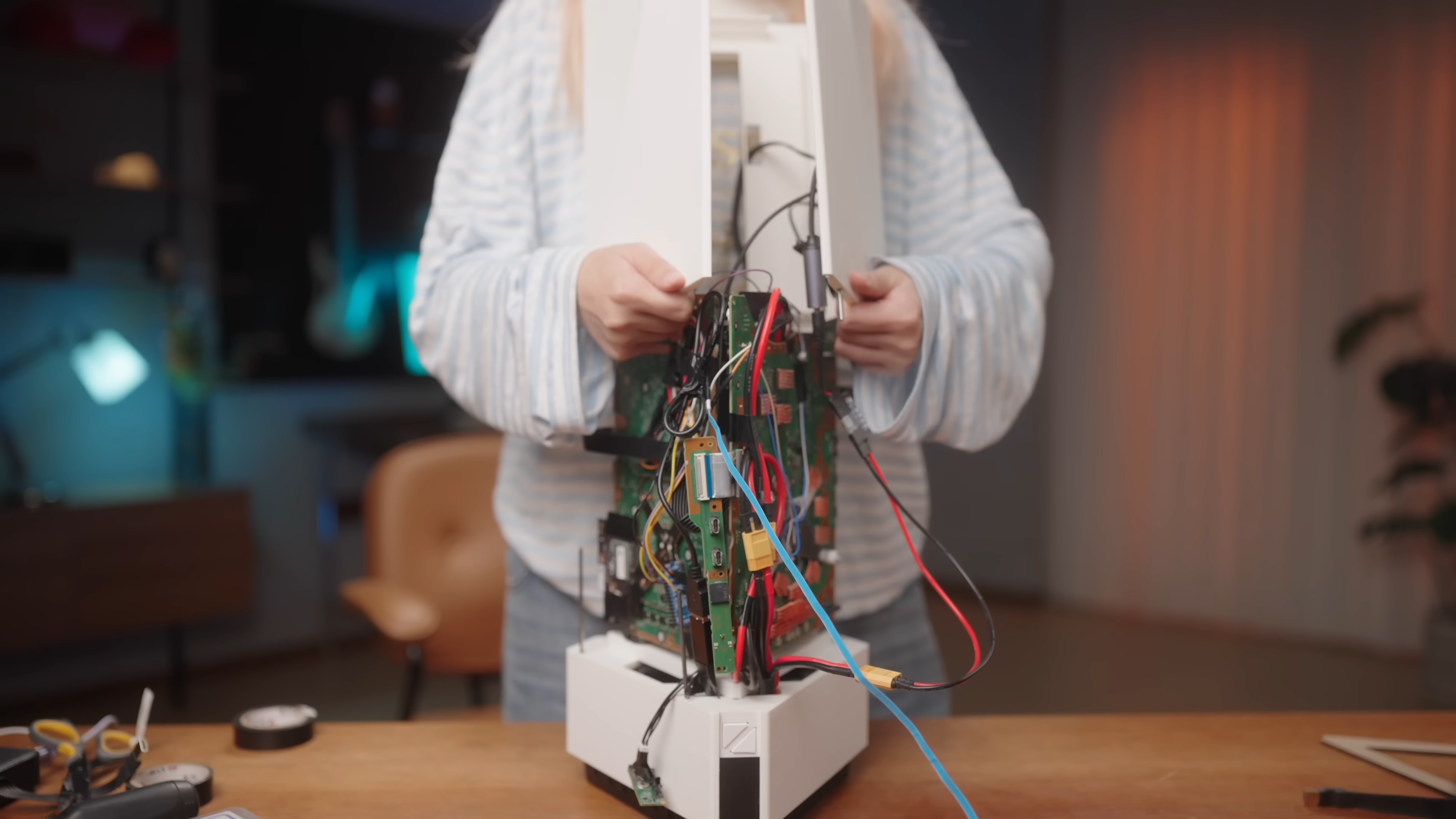 All-in-one custom console featuring the PS5, Xbox Series X, and Switch 2