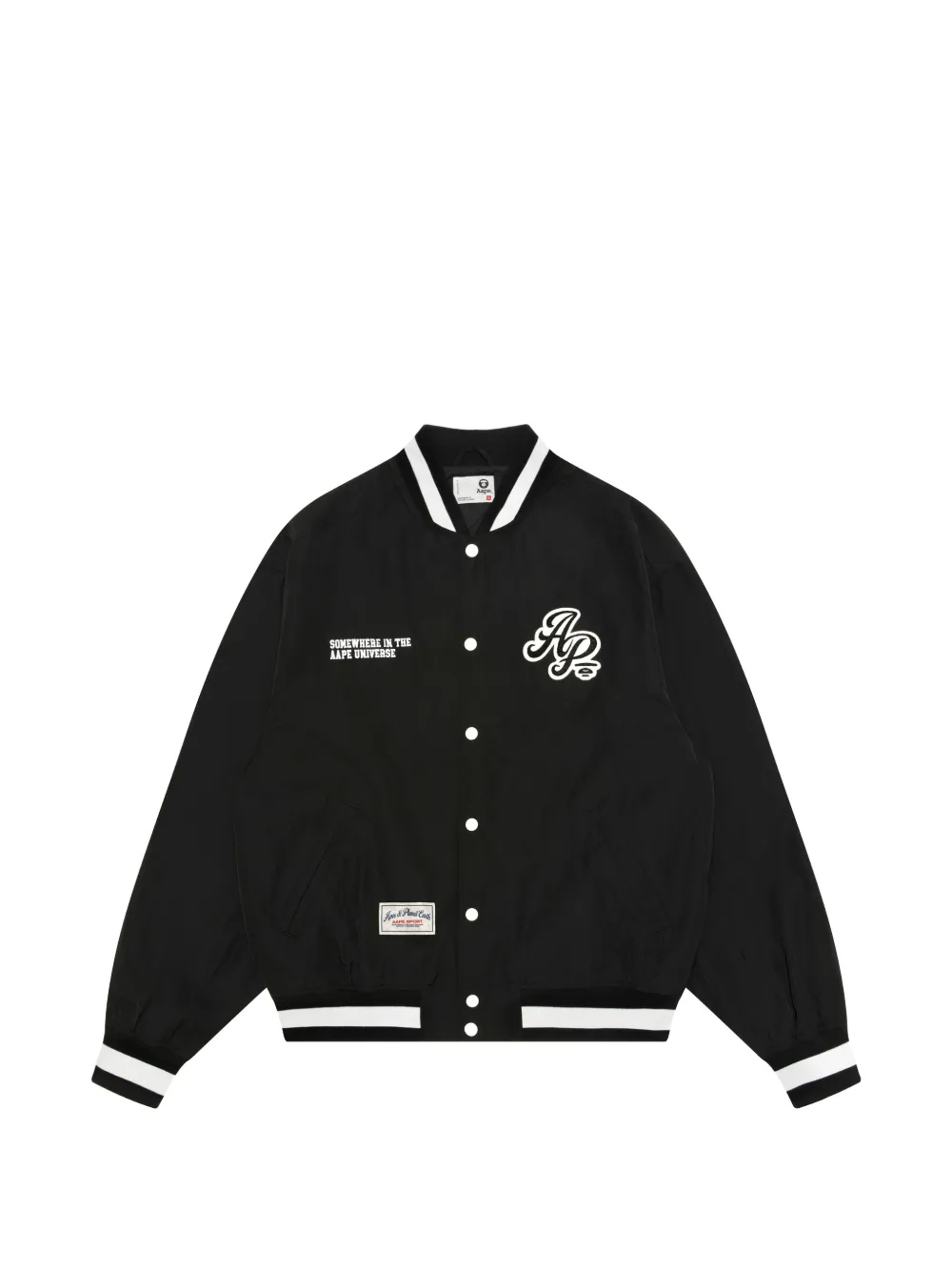 Aape by *a Bathing Ape&amp;reg; Logo-Detail Bomber Jacket | S