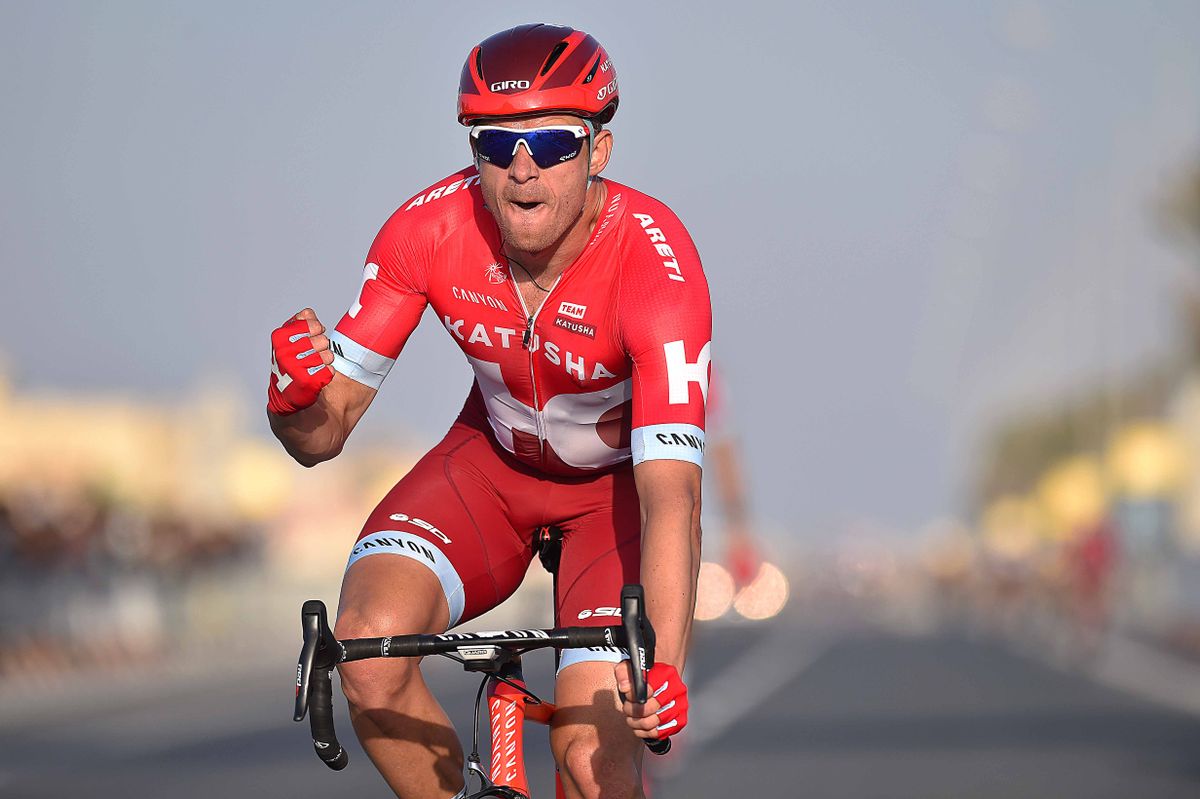 Alexander Kristoff (Katusha) wins stage 4 in Tour of Qatar