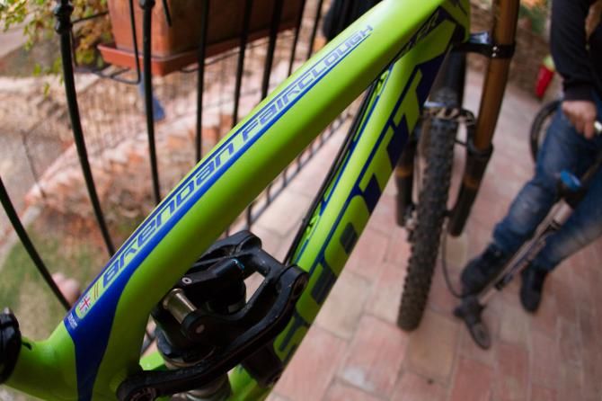 Brendan Fairclough's 2013 bike