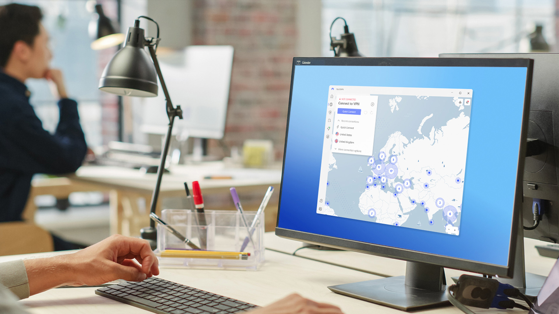 NordVPN app on PC