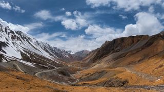 Tian Shan mountains in Kyrgyzstan