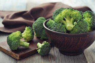 A bowl of broccoli