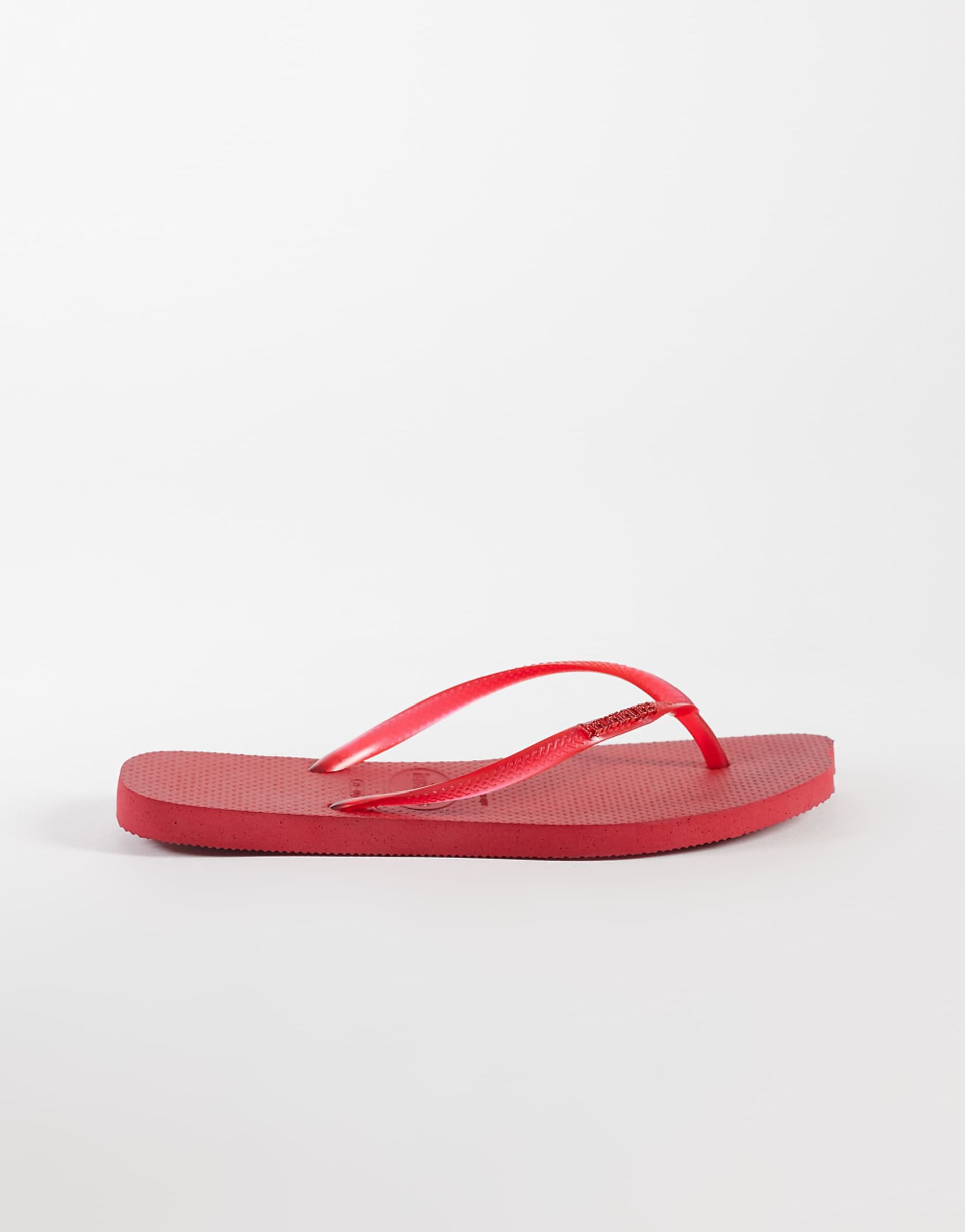 Havaianas Slim Flip Flops in Red