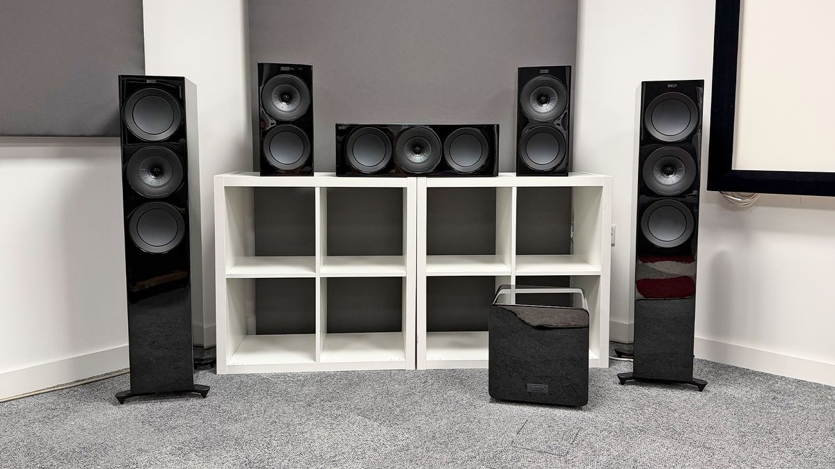 KEF R Meta 5.1 Speaker System speaker package