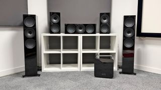 KEF R Meta 5.1 Speaker System speaker package