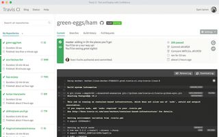 Services such as Travis CI can make testing more visible